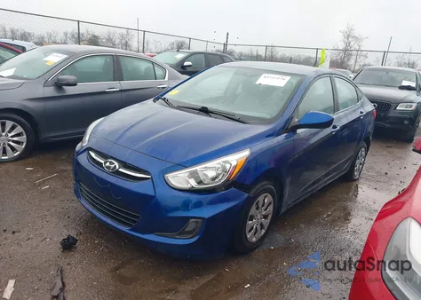2016 Hyundai Accent Se z USA, uszkodzony, nr VIN KMHCT4AE0GU966997